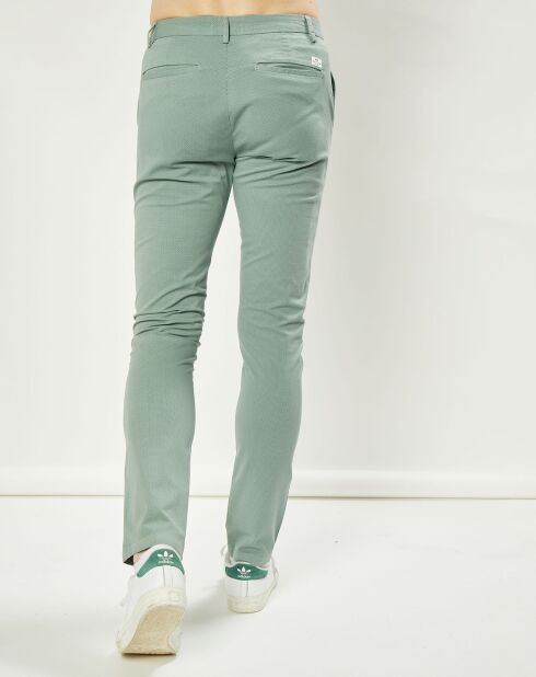 Pantalon slim Evrard sauge