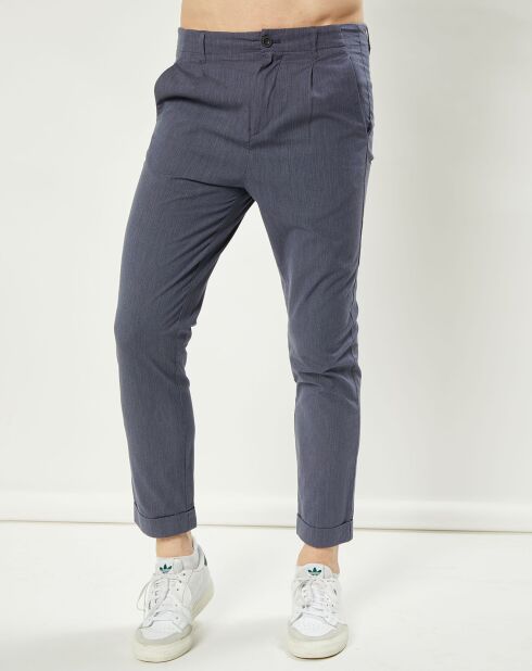 Pantalon Vitalien bleu marine