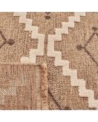 Tapis aspect jute TULUM 9041 intérieur & extérieur marron - 120x170 cm
