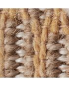 Tapis aspect jute TULUM 9048 intérieur & extérieur jaune - 120x170 cm