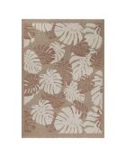 Tapis aspect jute TULUM 9062 intérieur & extérieur terra - 60x90 cm