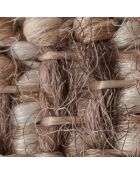 Tapis aspect jute TULUM 9048 intérieur & extérieur marron - 60x90 cm
