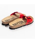 Mules Zephyr rouges