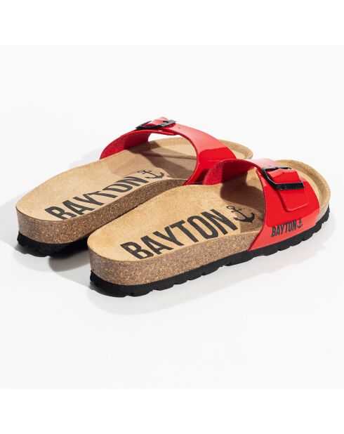 Mules Zephyr rouges