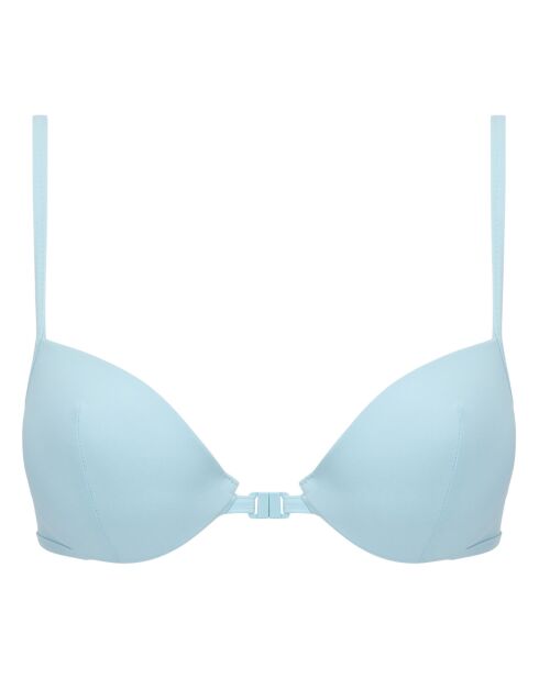Haut de maillot coques Push-up Fishergir bleu ciel