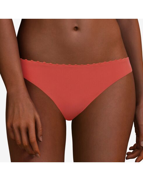 Bas de maillot Enea rouge terracotta