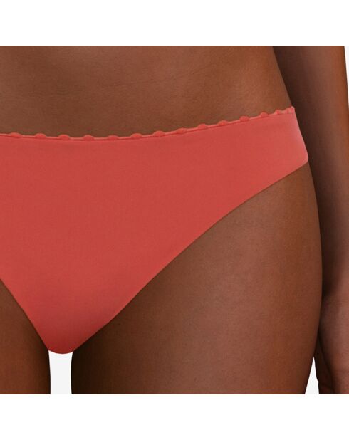 Bas de maillot Enea rouge terracotta