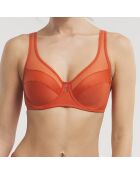 Soutien-gorge emboitant à armatures Generous terre cuite