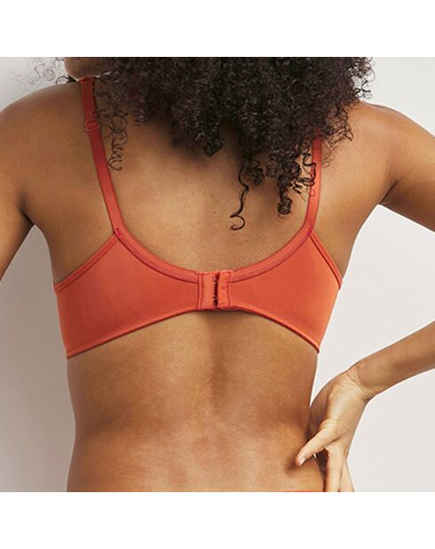Soutien-gorge emboitant à armatures Generous terre cuite