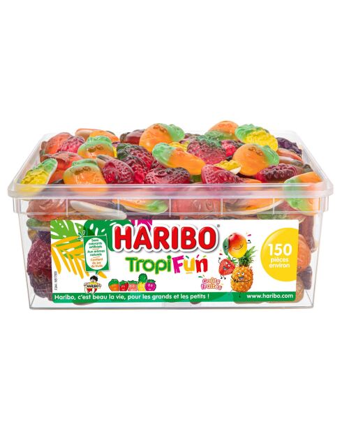 Boîte de bonbons Tropifun 150 pièces
