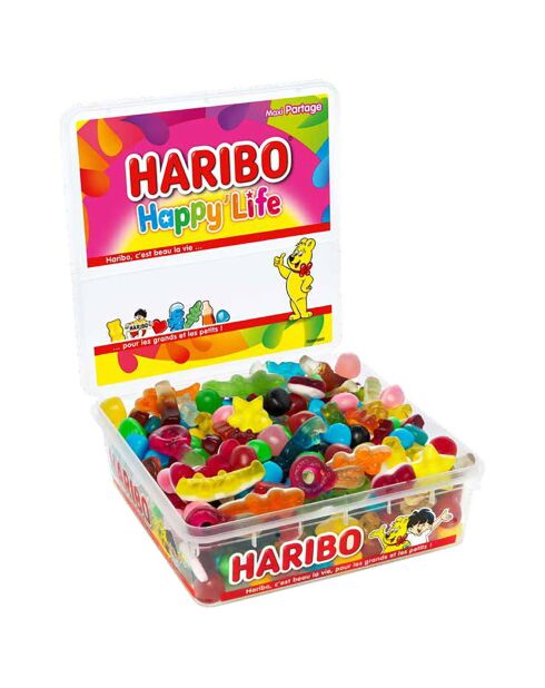 Boîte de bonbons Happy Life 700 gr