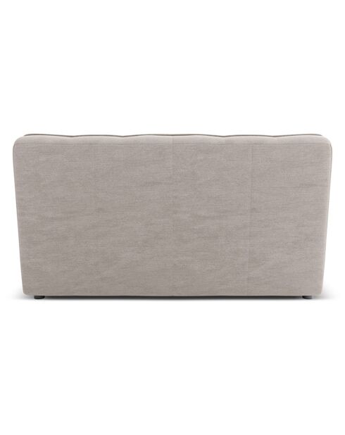 Canapé Modulaire Moni 2 Places gris clair - 163x97x91 cm