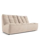 Canapé Modulaire Moni 2 Places beige - 163x97x91 cm
