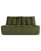 Canapé Modulaire Moni 2 Places vert - 163x97x91 cm