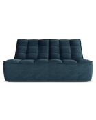 Canapé Modulaire Moni 2 Places bleu - 163x97x91 cm