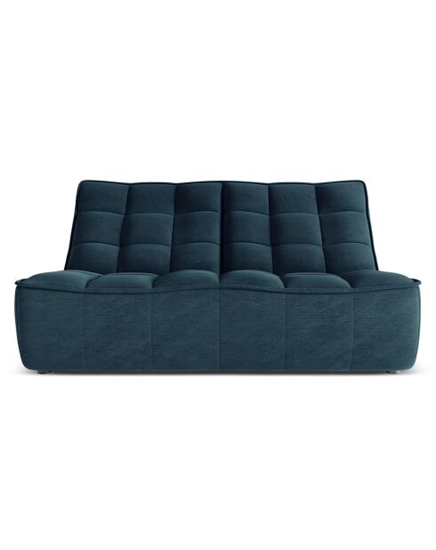 Canapé Modulaire Moni 2 Places bleu - 163x97x91 cm