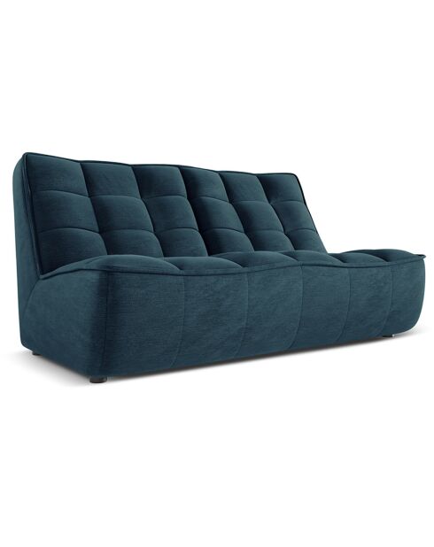 Canapé Modulaire Moni 2 Places bleu - 163x97x91 cm