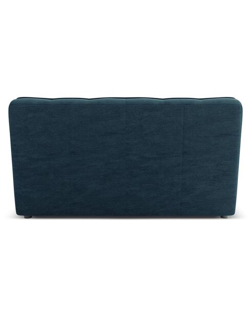 Canapé Modulaire Moni 2 Places bleu - 163x97x91 cm