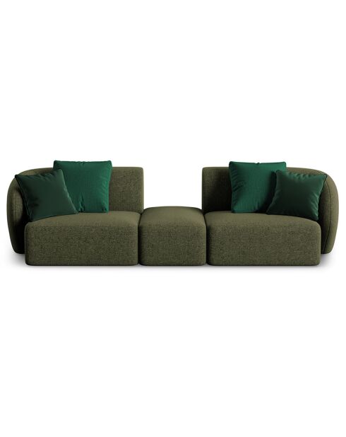 Canapé Modulaire Chiara 2 Places vert - 239x85x74 cm