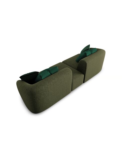 Canapé Modulaire Chiara 2 Places vert - 239x85x74 cm