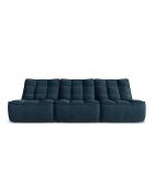 Canapé Modulaire Moni 3 Places bleu - 249x97x91 cm