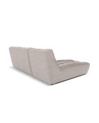Canapé d'angle Gauche Modulaire Moni 4 Places gris clair - 246x172x91 cm