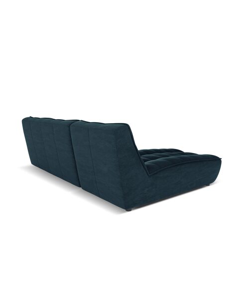 Canapé d'angle Gauche Modulaire Moni 4 Places bleu - 246x172x91 cm