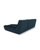 Canapé d'angle Droit Modulaire Moni 4 Places bleu - 246x172x91 cm