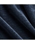 Canapé Modulaire Lily 3 Places bleu marine - 234x105x74 cm