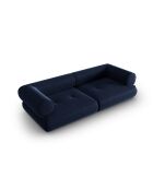 Canapé Modulaire Lily 3 Places bleu marine - 234x105x74 cm