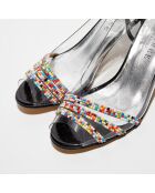 Slingbacks Mapoli multicolore/transparent - Talon 5.5 cm