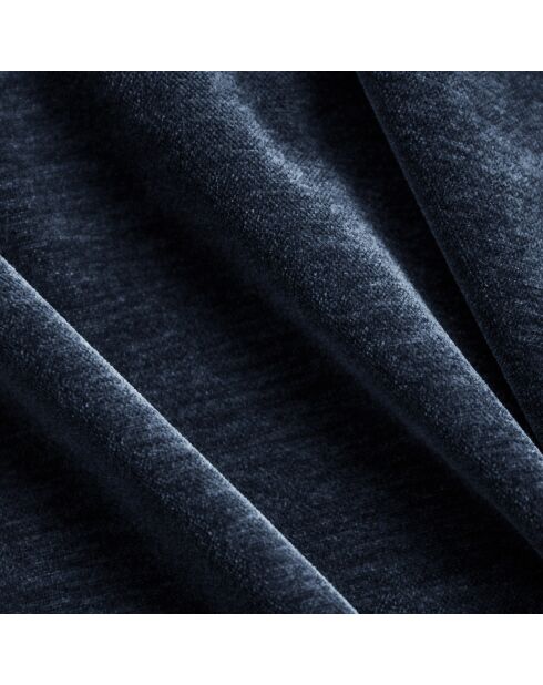 Canapé d'angle Droit Lily 4 Places bleu marine - 261x188x74 cm