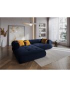Canapé d'angle Gauche Lily 4 Places bleu marine - 261x188x74 cm