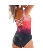 Maillot de bain 1 Pièce Mira rouge