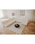 Tapis rectangulaire Nate Viscose blanc cassé  - 300x400 cm