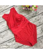 Maillot de bain 1 Pièce Jameela rouge