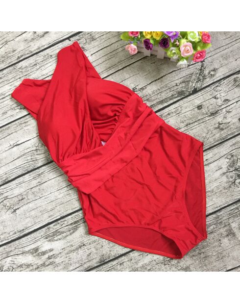 Maillot de bain 1 Pièce Jameela rouge