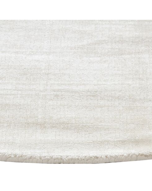 Tapis forme organique Nate Viscose blanc cassé  - 180x270 cm