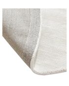 Tapis forme organique Nate Viscose blanc cassé  - 180x270 cm