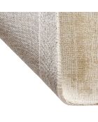 Tapis rectangulaire Nate Viscose beige - 120x180 cm
