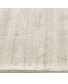 Tapis rectangulaire Nate Viscose beige - 120x180 cm