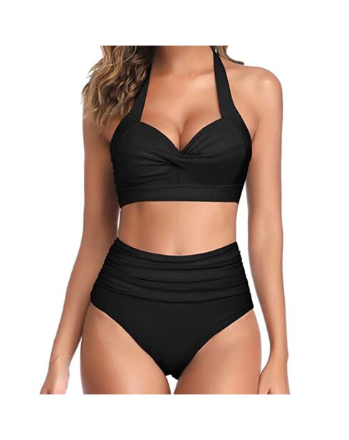 Maillot de bain 2 Pièces Amiya noir