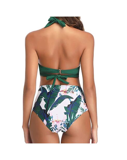 Maillot de bain 2 Pièces Amiya vert