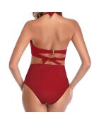 Maillot de bain 2 Pièces Amiya rouge