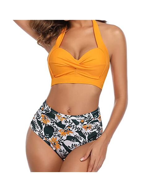 Maillot de bain 2 Pièces Amiya jaune