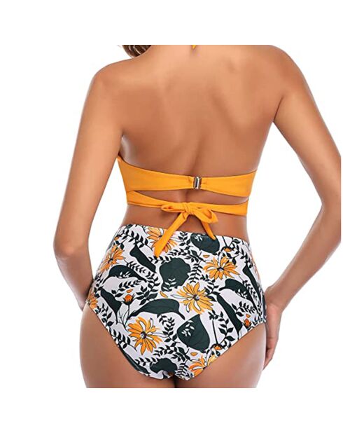 Maillot de bain 2 Pièces Amiya jaune