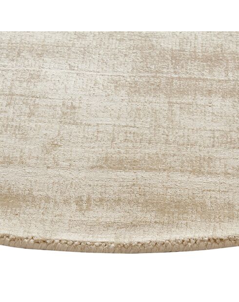 Tapis forme organique Nate Viscose beige - 180x270 cm