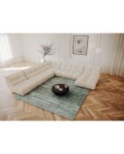 Tapis rectangulaire Nate Viscose vert sauge - 120x180 cm