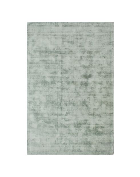 Tapis rectangulaire Nate Viscose vert sauge - 160x230 cm