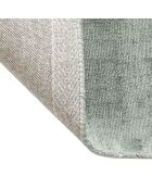 Tapis rectangulaire Nate Viscose vert sauge - 160x230 cm